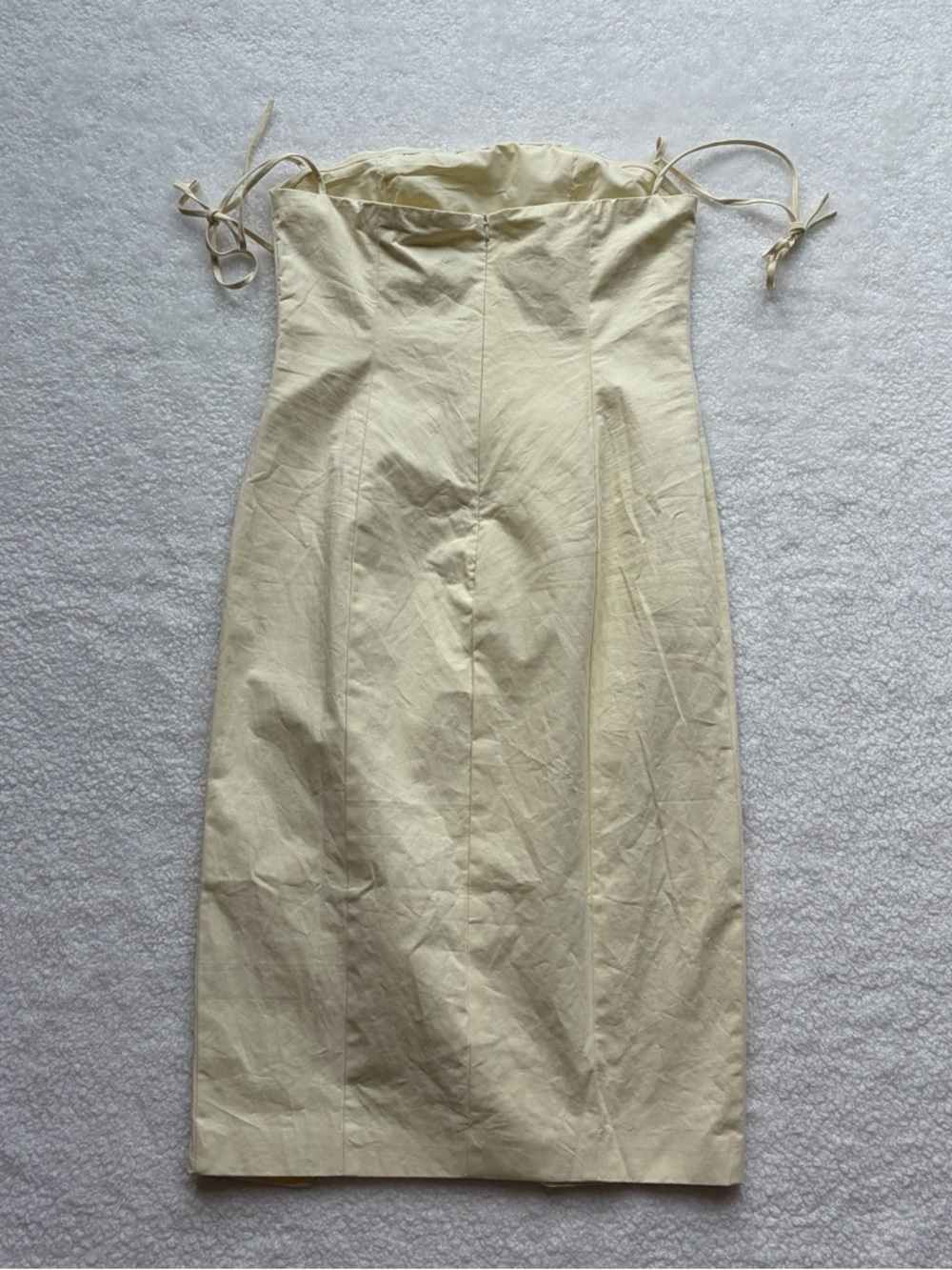 NWT Peppermayo Limelight Midi Dress - Lemon - Picture 7 of 11